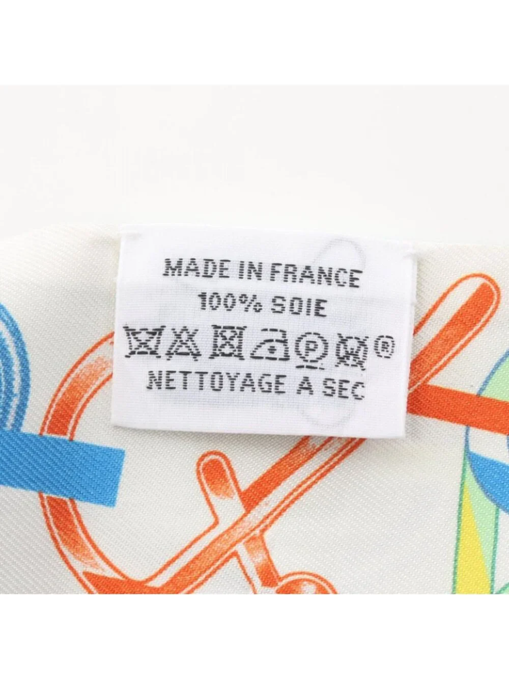 ★SOLD★ Hermes Scarf Re Boucles Ribbon Silk - Picture 5 of 8